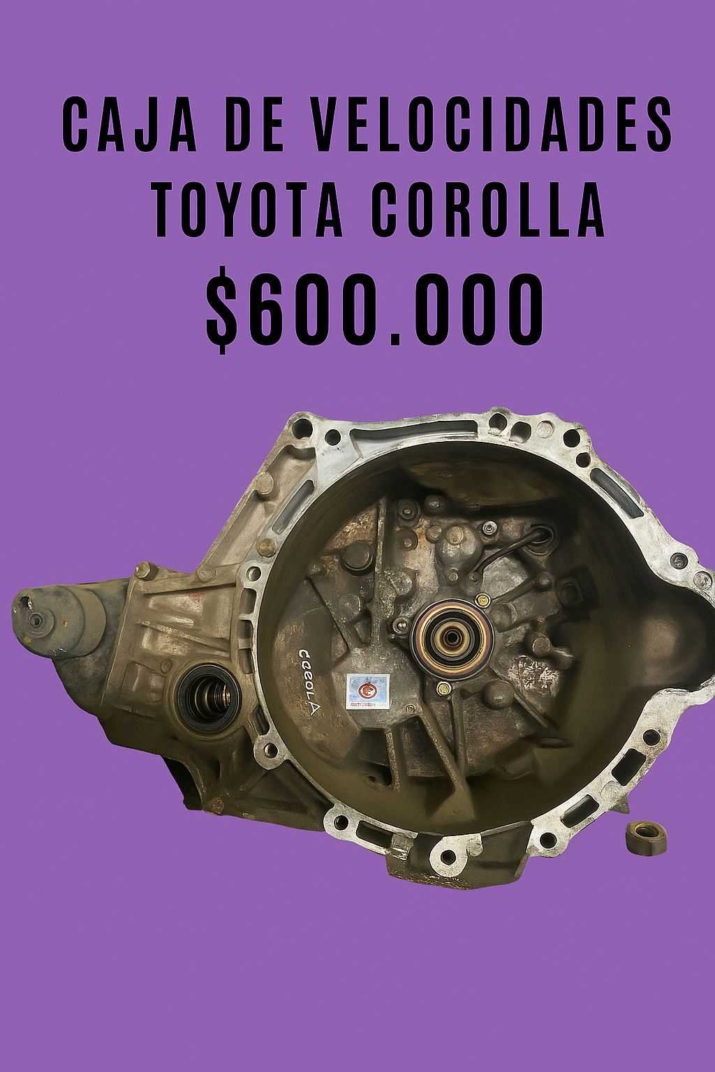 Caja de Velocidades Toyota Corolla 